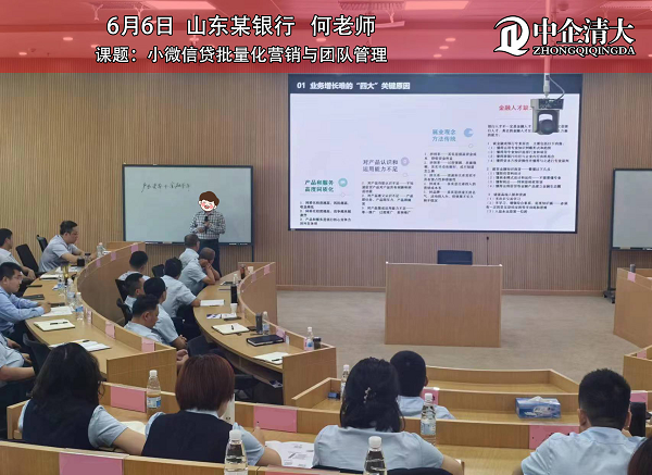 山东某银行——《小微信贷批量化营销与团队管理》